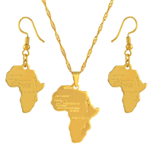 Africa Gift Set, Best Africa Earrings and Necklace Pendants, Best African Jewellery, Unique African Jewlry, Best gift for her, Best Gift for African Mum, Mom, Queen of Africa Gift, African Souvenirs, Africa Earrings Set Sale,