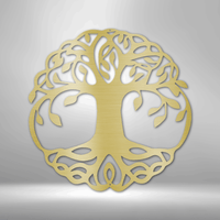 Tree Of Life Metal Art Wall Hanging Decor Indoor and Outdoor Decor